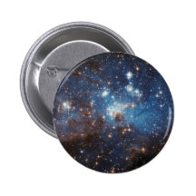 Ciel étoilé badge avec épingle
