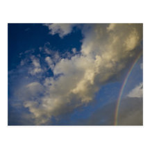 Ciel heureux carte postale