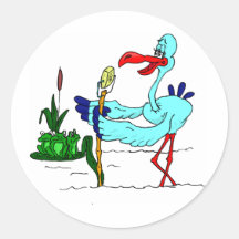 Cigogne Autocollants