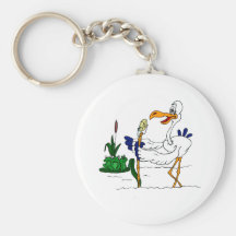 Cigogne de Stammy Porte-clefs
