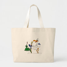 Cigogne de Stammy Sac En Toile