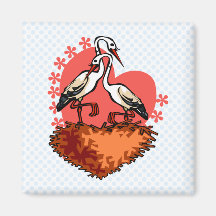 Cigogne de Stefan et de Stefanie Aimant