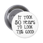 cinquantième anniversaire, 50 ans pour regarder ce badge