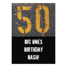 cinquantième Anniversaire-Invitation