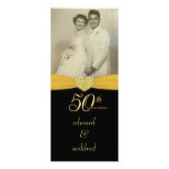 cinquantième anniversaire - invitations élégantes 