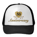 cinquantième anniversaire - or casquette de camionneur