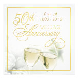 Invitations anniversaires de mariage