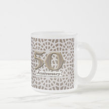 cinquantième Tasse d'anniversaire de mariage