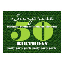 cinquantième Vert Chevron de fête d'anniversaire d Bristols