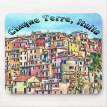 Cinque Terre, Italie Tapis De Souris