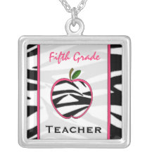 Cinquième collier d'Apple d'impression de zèbre de