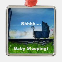 Cintre de porte de sommeil de bébé décoration de noël