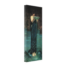 Circe Invidiosa, château d'eau de JW, cru victorie Toile Tendue Sur Châssis