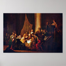 Circoncision de Jésus par D. Ä humide. Jacob Wille Posters