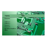 circuits électriques - technicien modèles de cartes de visite