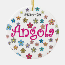 Circulaire de collier - AMO-te Angola - Flores Ornements