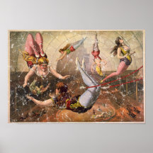 Circus-1890 - affligé posters