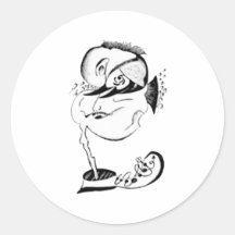 Cirque de paix adhésif