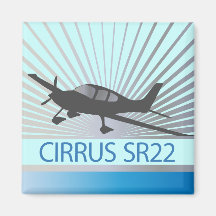 Cirrus SR22 Aimants Pour Réfrigérateur