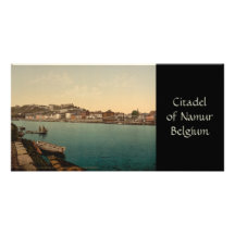 Citadelle de Namur II, Belgique Photocarte Personnalisée