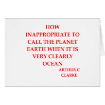 citation d'Arthur c Clarke Cartes De Vœux