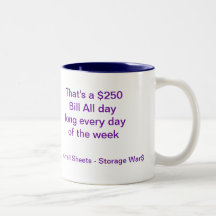 Citation de feuilles de Darrell - tasse - guerres 