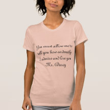 Citation de M. Darcy T-shirts