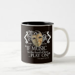 Citation de musique de douzième nuit mug
