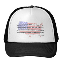 Citation de paix de JFK Casquette De Camionneur