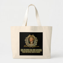 Citation de Thomas Jefferson : Gouvernement et les Sacs En Toile