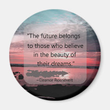 Citation d'Eleanor Roosevelt Aimant