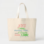 Citation Fourre-tout - vos initiales de professeur Sacs Fourre-tout