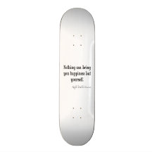 Citation inspirée de bonheur vintage d'Emerson Skateboards Personnalisés