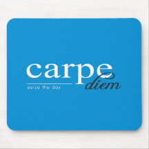 Citation inspirée de motivation bleue tapis de souris