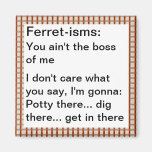 Citations Furet-ISM drôles Magnets