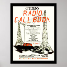 Citoyens Callbook par radio Affiches