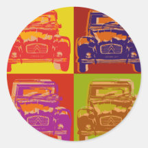 Citroen 2CV 1 Autocollant