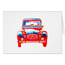 Citroen 2CV 2 Cartes De Vœux