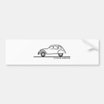 Citroen 2CV Adhésifs Pour Voiture