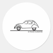 Citroen 2CV Autocollants