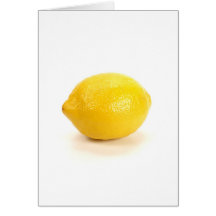Citron Carte De Vœux
