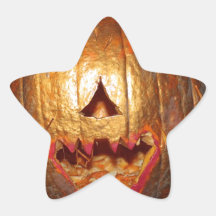 CITROUILLE DE HALLOWEEN AUTOCOLLANTS