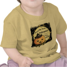 Citrouille vintage de Halloween… - customisé T-shirt