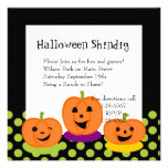 Citrouilles Flirty Invitations Personnalisables