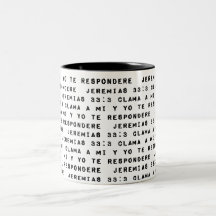 Clama un te Respondere de MI y Yo Mug À Café