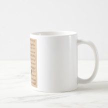 Clarinette avec l'arrière - plan de musique de feu tasses à café