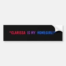 CLARISSA AUTOCOLLANTS POUR VOITURE