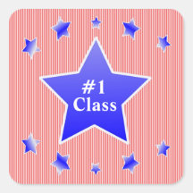 Classe #1 ou #1 ? , Autocollants de récompense