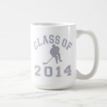 Classe 2014 de l'hockey - gris 2 mug