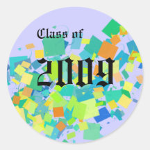 Classe de 2009 autocollants